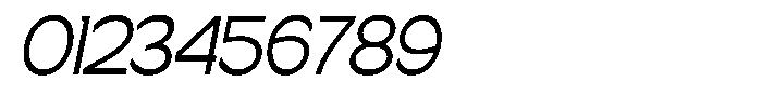 Gentano Athiroen  Sans Medium Semi Condensed Slanted Font OTHER CHARS