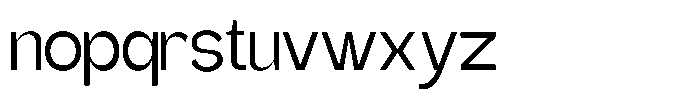 Gentano Athiroen  Sans Medium Font LOWERCASE