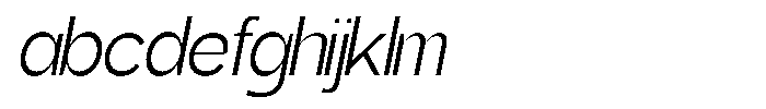 Gentano Athiroen  Sans Slanted FONT