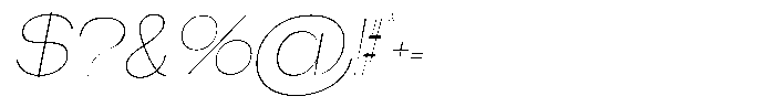 Gentano Athiroen  Sans Thin Expanded Slanted Font OTHER CHARS