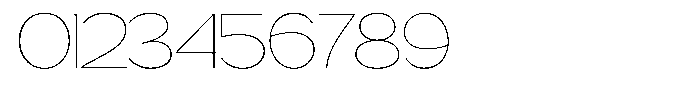 Gentano Athiroen  Sans Thin Expanded Font OTHER CHARS