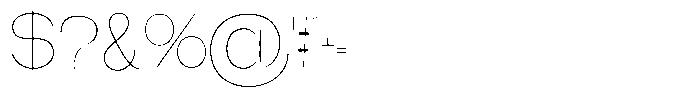 Gentano Athiroen  Sans Thin Font OTHER CHARS