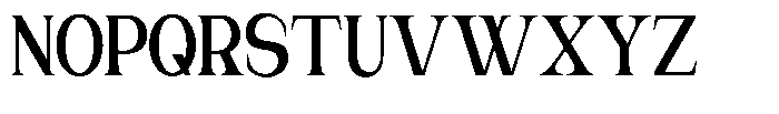 Gentano Athiroen  Serif Black Extra Condensed Font UPPERCASE