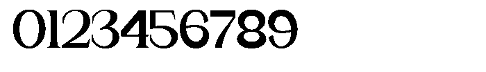Gentano Athiroen  Serif Black Semi Expanded Font OTHER CHARS