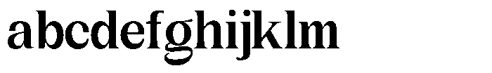 Gentano Athiroen  Serif Black Semi Expanded FONT