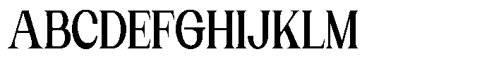 Gentano Athiroen  Serif Black Ultra Condensed Font UPPERCASE