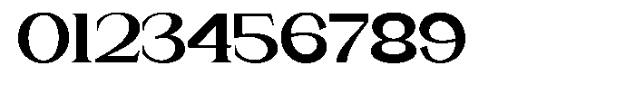 Gentano Athiroen  Serif Black Ultra Expanded Font OTHER CHARS