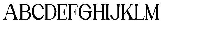 Gentano Athiroen  Serif Bold Condensed Font UPPERCASE