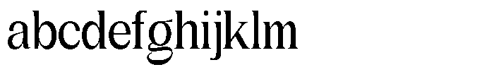 Gentano Athiroen  Serif Bold Condensed FONT
