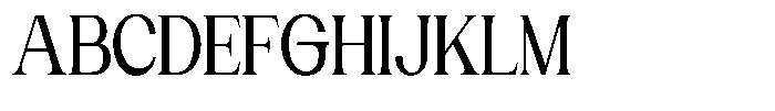 Gentano Athiroen  Serif Bold Extra Condensed Font UPPERCASE