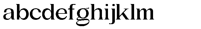 Gentano Athiroen  Serif Bold Extra Expanded FONT