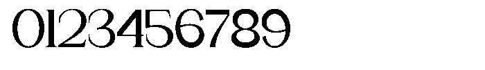 Gentano Athiroen  Serif Bold Semi Condensed Font OTHER CHARS