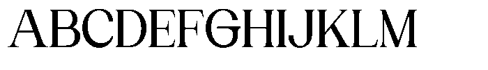 Gentano Athiroen  Serif Bold Semi Condensed Font UPPERCASE