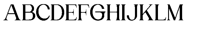 Gentano Athiroen  Serif Bold Semi Expanded Font UPPERCASE