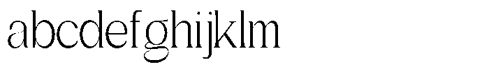 Gentano Athiroen  Serif Condensed FONT