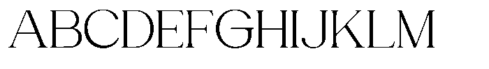 Gentano Athiroen  Serif Expanded Font UPPERCASE