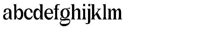 Gentano Athiroen  Serif Extra Bold Condensed FONT