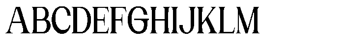 Gentano Athiroen  Serif Extra Bold Extra Condensed Font UPPERCASE