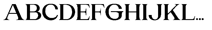 Gentano Athiroen  Serif Extra Bold Extra Expanded Font UPPERCASE
