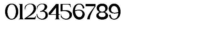 Gentano Athiroen  Serif Extra Bold Semi Condensed Font OTHER CHARS