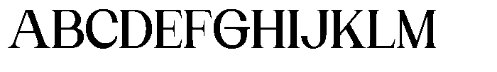Gentano Athiroen  Serif Extra Bold Semi Condensed Font UPPERCASE