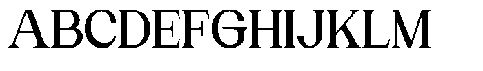 Gentano Athiroen  Serif Extra Bold Semi Expanded Font UPPERCASE