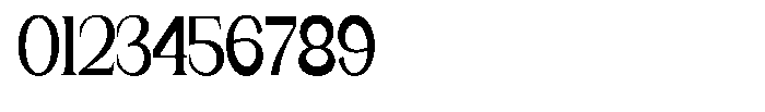Gentano Athiroen  Serif Extra Bold Ultra Condensed Font OTHER CHARS