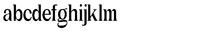 Gentano Athiroen  Serif Extra Bold Ultra Condensed FONT