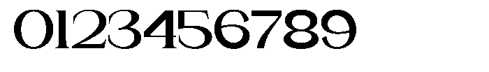 Gentano Athiroen  Serif Extra Bold Ultra Expanded Font OTHER CHARS