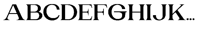 Gentano Athiroen  Serif Extra Bold Ultra Expanded Font UPPERCASE