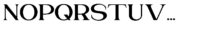 Gentano Athiroen  Serif Extra Bold Ultra Expanded Font UPPERCASE