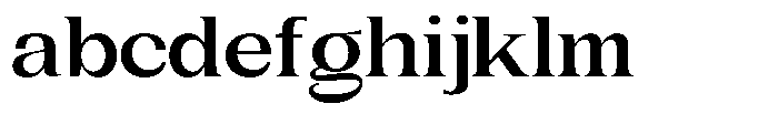 Gentano Athiroen  Serif Extra Bold Ultra Expanded FONT