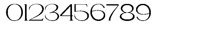 Gentano Athiroen  Serif Extra Expanded Font OTHER CHARS
