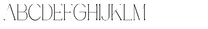 Gentano Athiroen  Serif Extra Light Condensed Font UPPERCASE