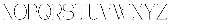 Gentano Athiroen  Serif Extra Light Condensed Font UPPERCASE