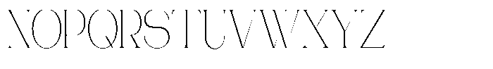 Gentano Athiroen  Serif Extra Light Extra Condensed Font UPPERCASE