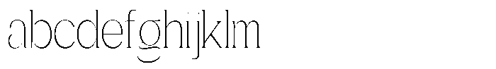 Gentano Athiroen  Serif Extra Light Extra Condensed FONT