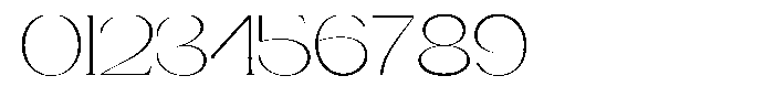 Gentano Athiroen  Serif Extra Light Extra Expanded Font OTHER CHARS