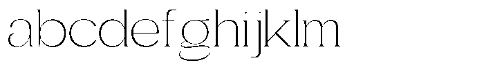 Gentano Athiroen  Serif Extra Light Extra Expanded FONT