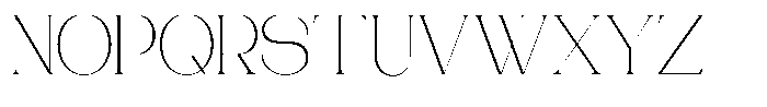 Gentano Athiroen  Serif Extra Light Font UPPERCASE