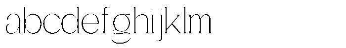 Gentano Athiroen  Serif Extra Light FONT