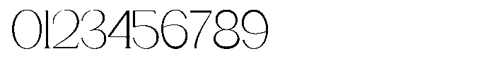 Gentano Athiroen  Serif Light Condensed Font OTHER CHARS