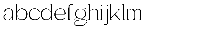 Gentano Athiroen  Serif Light Expanded FONT