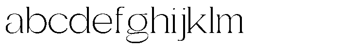 Gentano Athiroen  Serif Light Extra Expanded FONT