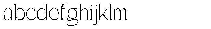 Gentano Athiroen  Serif Light Semi Condensed FONT