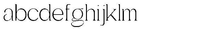 Gentano Athiroen  Serif Light Semi Expanded FONT