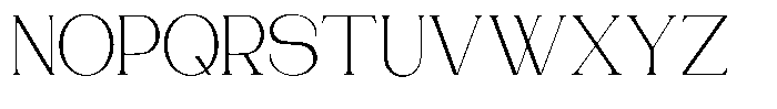 Gentano Athiroen  Serif Light Font UPPERCASE