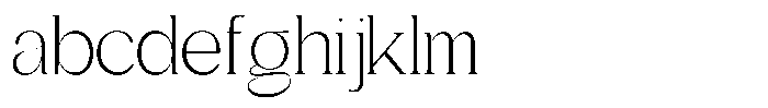 Gentano Athiroen  Serif Light FONT