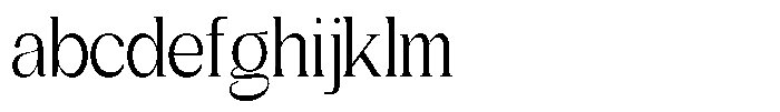 Gentano Athiroen  Serif Medium Condensed FONT