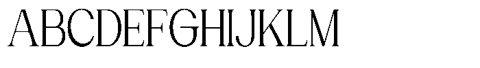Gentano Athiroen  Serif Medium Extra Condensed Font UPPERCASE